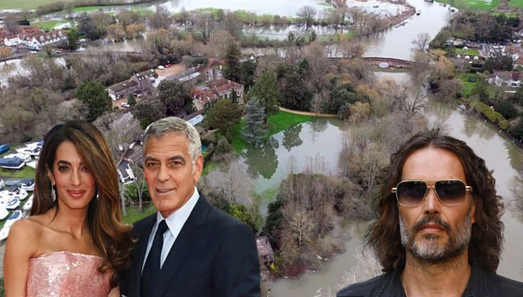 İngiltere’de Thames taştı: Ünlü malikaneleri sular altında