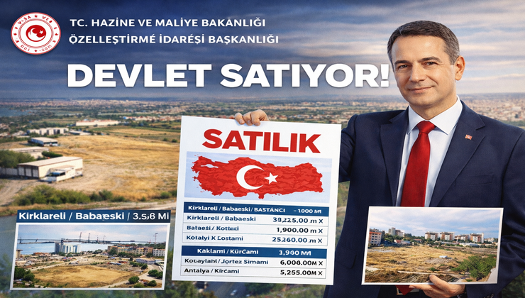 10 taşınmaz, 25 milyon TL teminatla özelleştirilecek