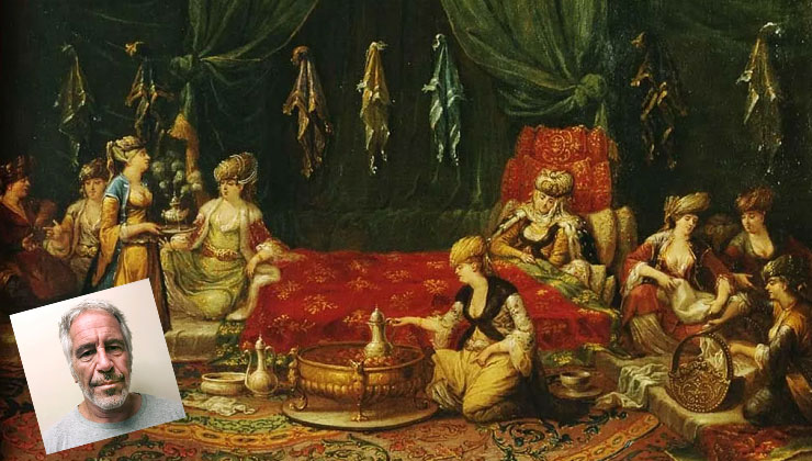 Epstein, Topkapı Sarayı ve Osmanlı haremine takıntılıymış!