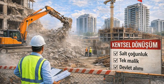 Kentsel dönüşümde yeni dönem: Tek imza, salt çoğunluk, devlet alımı