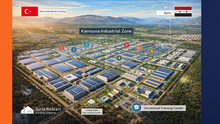 Türkiye’den Suriye’ye stratejik sanayi yatırımı yapılacak