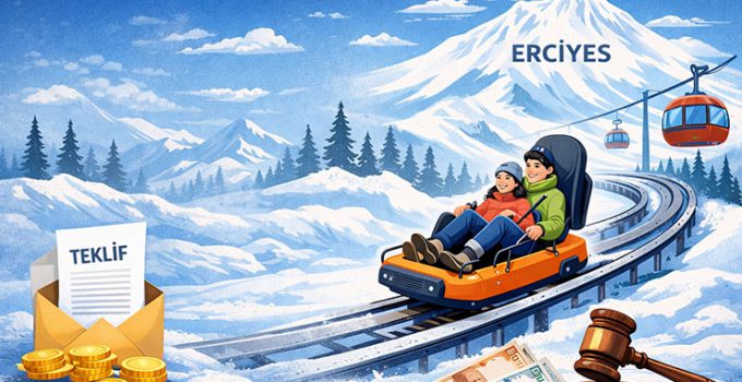 Erciyes’e yapılacak dağ kızağı tesisi 10 yıllığına kiralanacak