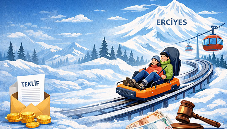 Erciyes’e yapılacak dağ kızağı tesisi 10 yıllığına kiralanacak