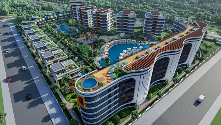 Antalya Aksu’da 320 konutluk Glory Hill, satışa çıktı