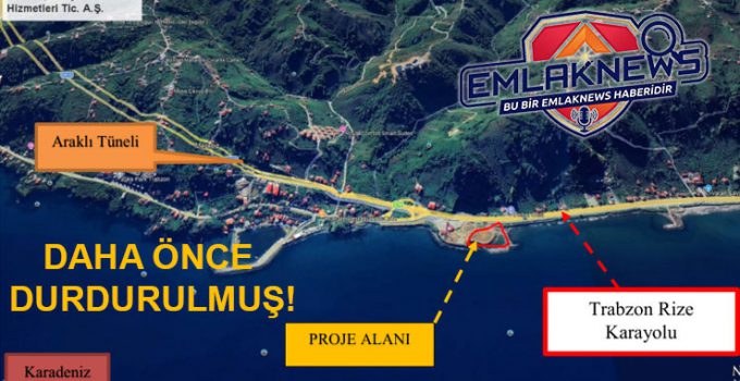 Araklı Tüneli’nin hafriyatı, Karadeniz’i dolduracak