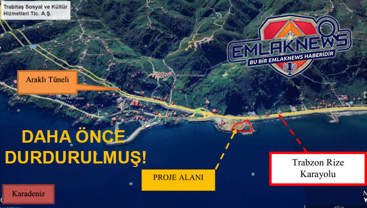 Araklı Tüneli’nin hafriyatı, Karadeniz’i dolduracak