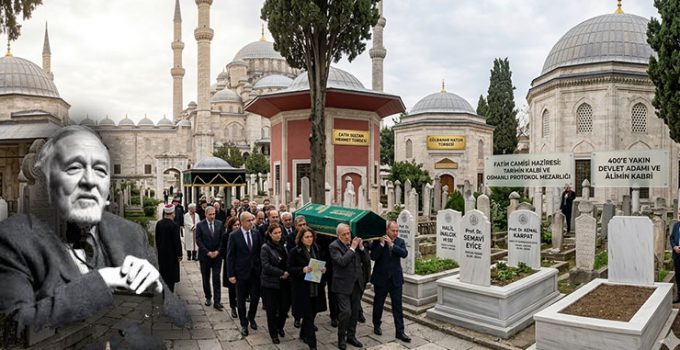 İlber Ortaylı Fatih Camisi’nin haziresine defnedilecek