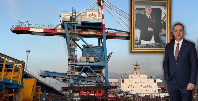 OYAK Denizcilik’in yapay zekalı vinçleri İsdemir Limanı’nda