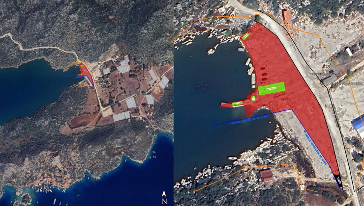 Antalya Demre Kekova Üçağız’da 9,45 milyon liraya çekek yeri yapılacak