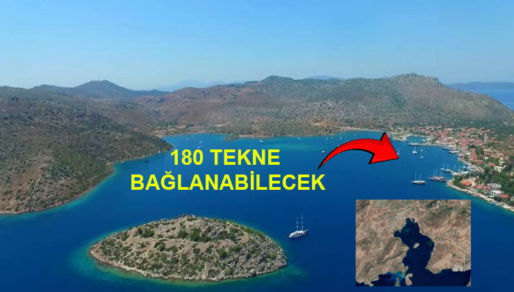 Bozburun’a 294 milyon TL’lik marina yatırımı