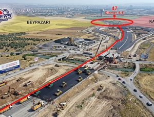 Polatlı Devlet Üretme Çiftliği Yolu’na 1,95 milyar TL’lik yatırım