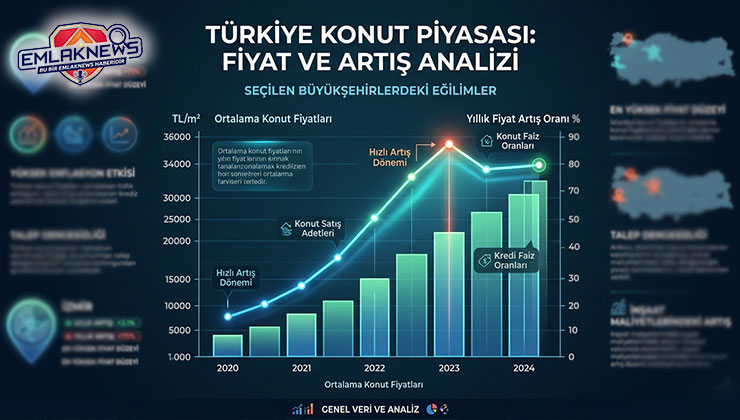 Türkiye konut piyasasında fiyatlar tarihi seviyelerde