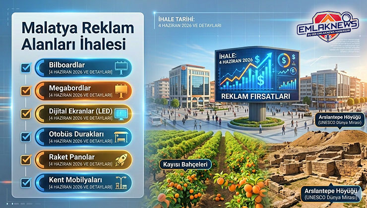 Malatya Büyükşehir Belediyesi reklam ihalesine dev oyuncu arıyor
