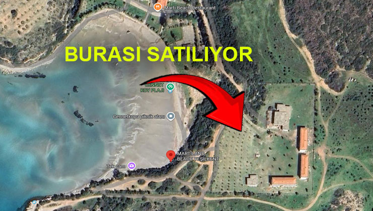 Didim Altınkum Cennet Koyu’nda 14 bin metrekarelik özelleştiriliyor!