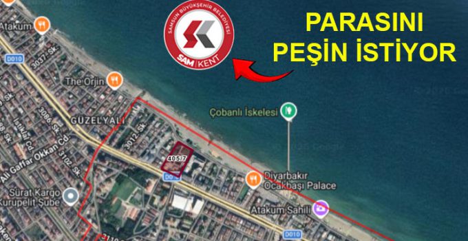 Samkent’ten Samsun’da 2,1 milyarlık hasılat paylaşımlı ihale!