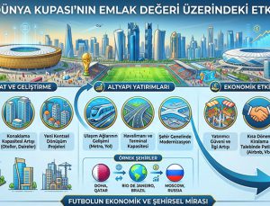 Dünya Kupası’nın yapılacağı şehirlerde konut fiyatları yüzde 112’ye kadar yükseldi