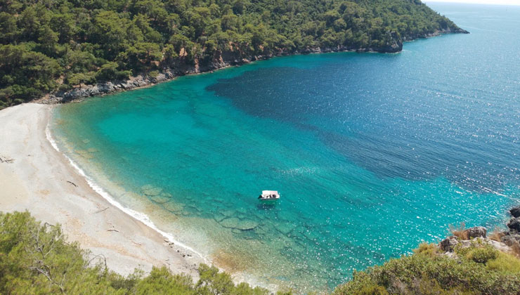 Fethiye Gökgemile Koyu’na günübirlik iskele yapılacak