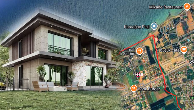 Hatay Arsuz’da Vakıflar arsayı villa projesine verecek