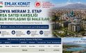 Emlak Konut, Konya Meram’da 67 bin metrekarelik arsa için ihaleye çıkıyor!