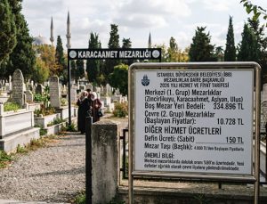 İstanbul’da mezar yeri fiyatı 335 bin TL’ye dayandı