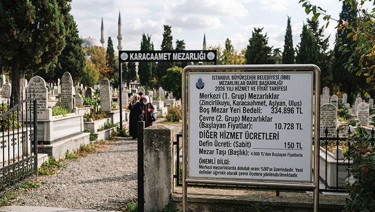 İstanbul’da mezar yeri fiyatı 335 bin TL’ye dayandı