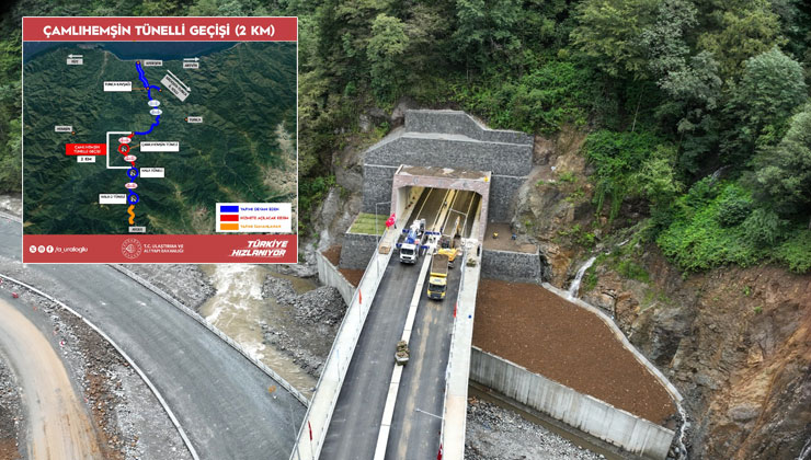 Ayder’e ulaşım 20 dakika kısalıyor: Yeni tünel açılıyor!