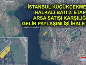 Halkalı’da 68 bin metrekarelik dev konut alanı ihalede