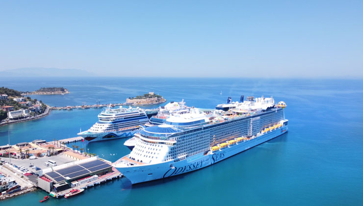 Kuşadası Limanı’na 638 milyon TL’lik kapasite yatırımı yapılıyor