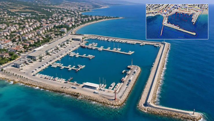 Taşucu Yat Limanı projesinde kritik aşamaya gelindi