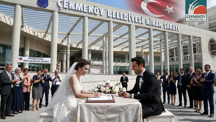 Çekmeköy’de nikah sarayı 10 yıllığına kiraya çıkıyor