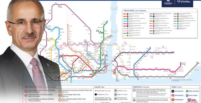 Uraloğlu: İstanbul’a 600 kilometre daha metro gerekiyor!