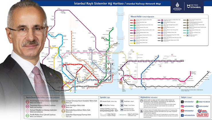 Uraloğlu: İstanbul’a 600 kilometre daha metro gerekiyor!