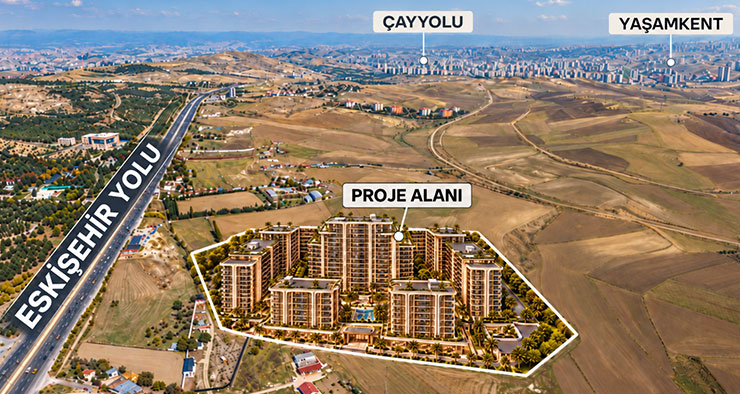 Ankara’da 900 konutluk WM Yaşam’da ilk satış başladı