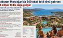Karaburun’da 1,96 milyar TL’lik tatil köyü kuruluyor