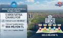 Akyurt Belediyesi 5 arsayı 904 milyon TL’ye satışa çıkarıyor