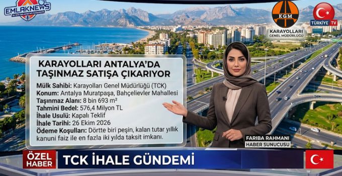 Antalya’da 576 milyon liralık satış! Karayolları arsayı ihaleye çıkardı